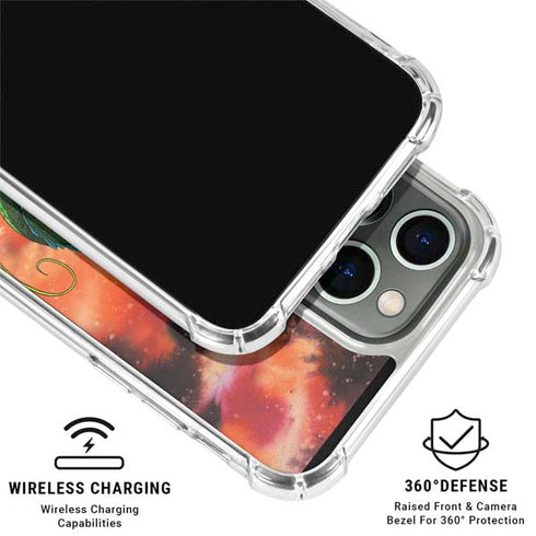 Dragon Ball Z One Wish Shenron iPhone 15 Pro Clear Case